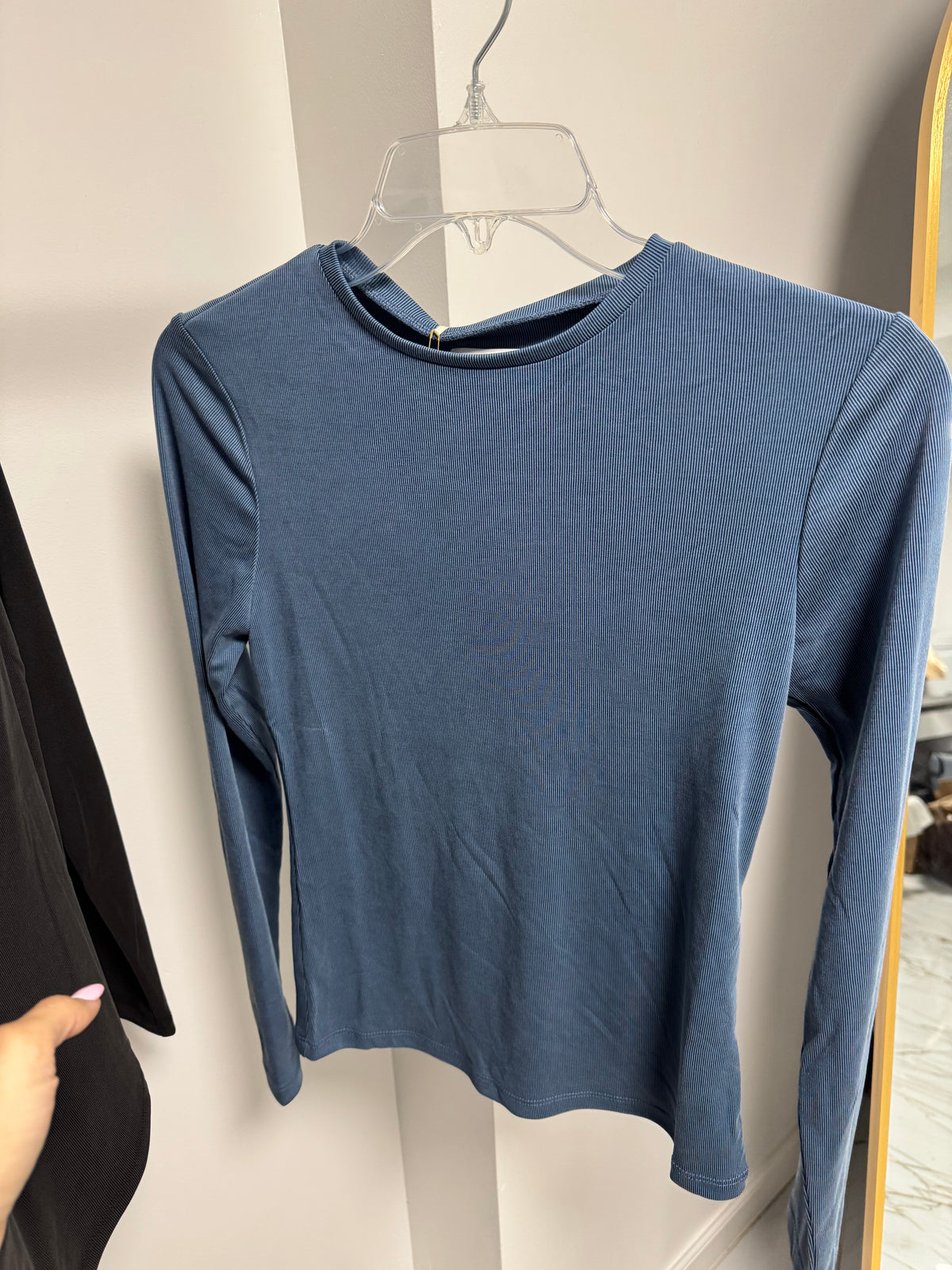 CloudSoft Rib Long Sleeve Tee