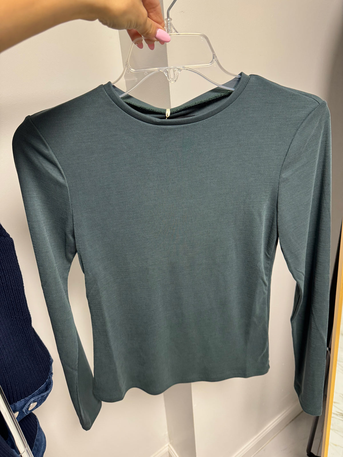 CloudSoft Rib Long Sleeve Tee
