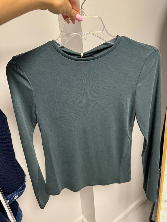 CloudSoft Rib Long Sleeve Tee