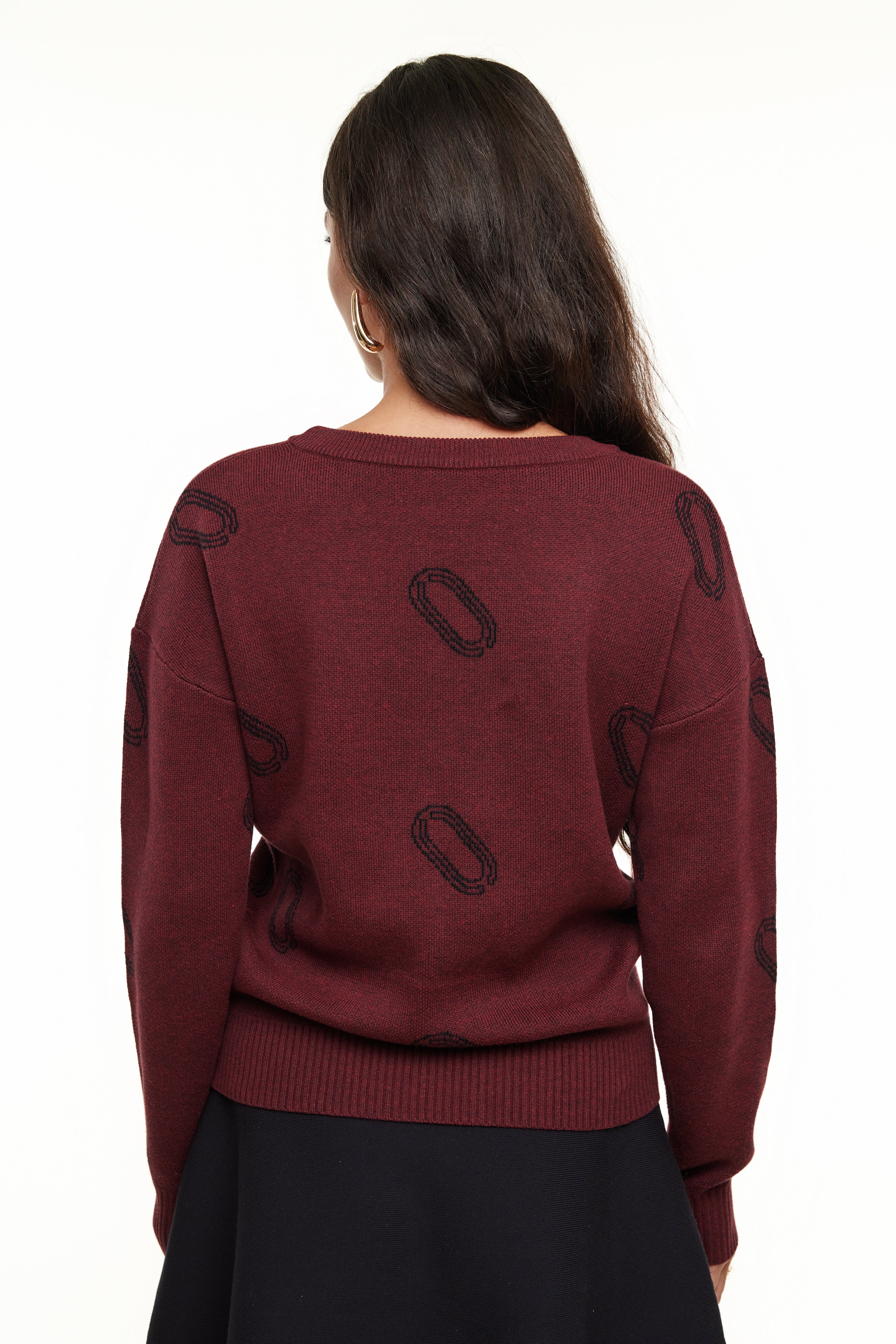 Icon Sweater, Burgundy – Olivvi World