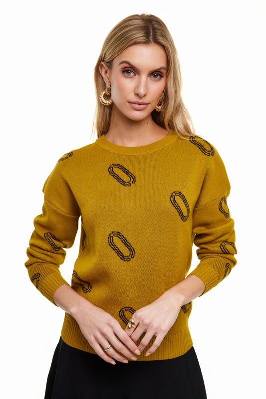 Icon Sweater, Mustard – Olivvi World