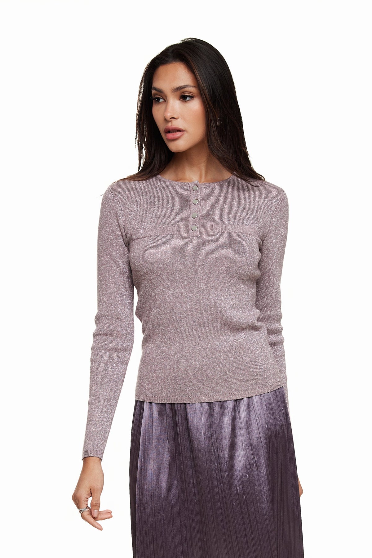 Knit Top, Mauve – Olivvi World