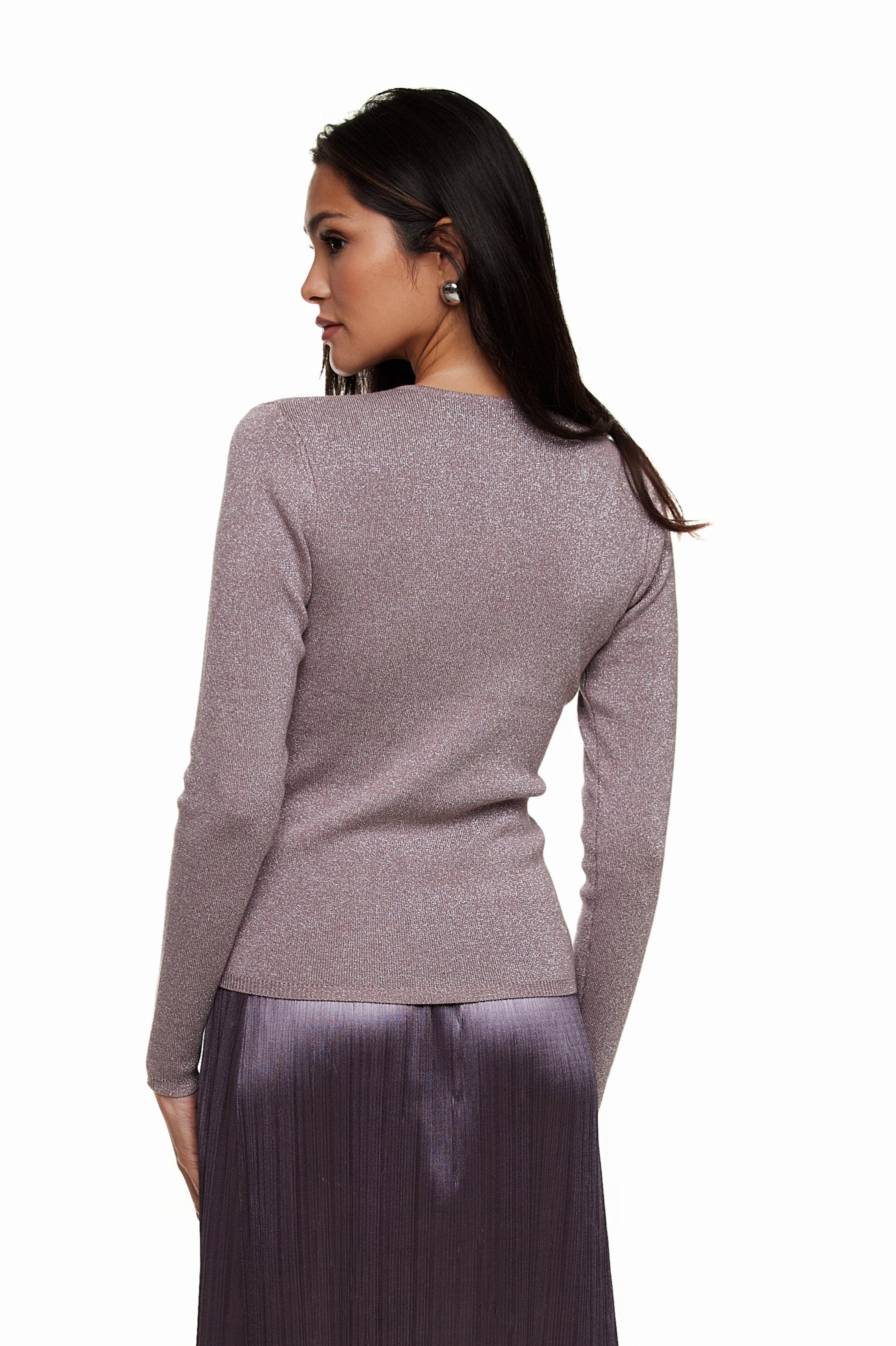 Knit Top, Mauve – Olivvi World