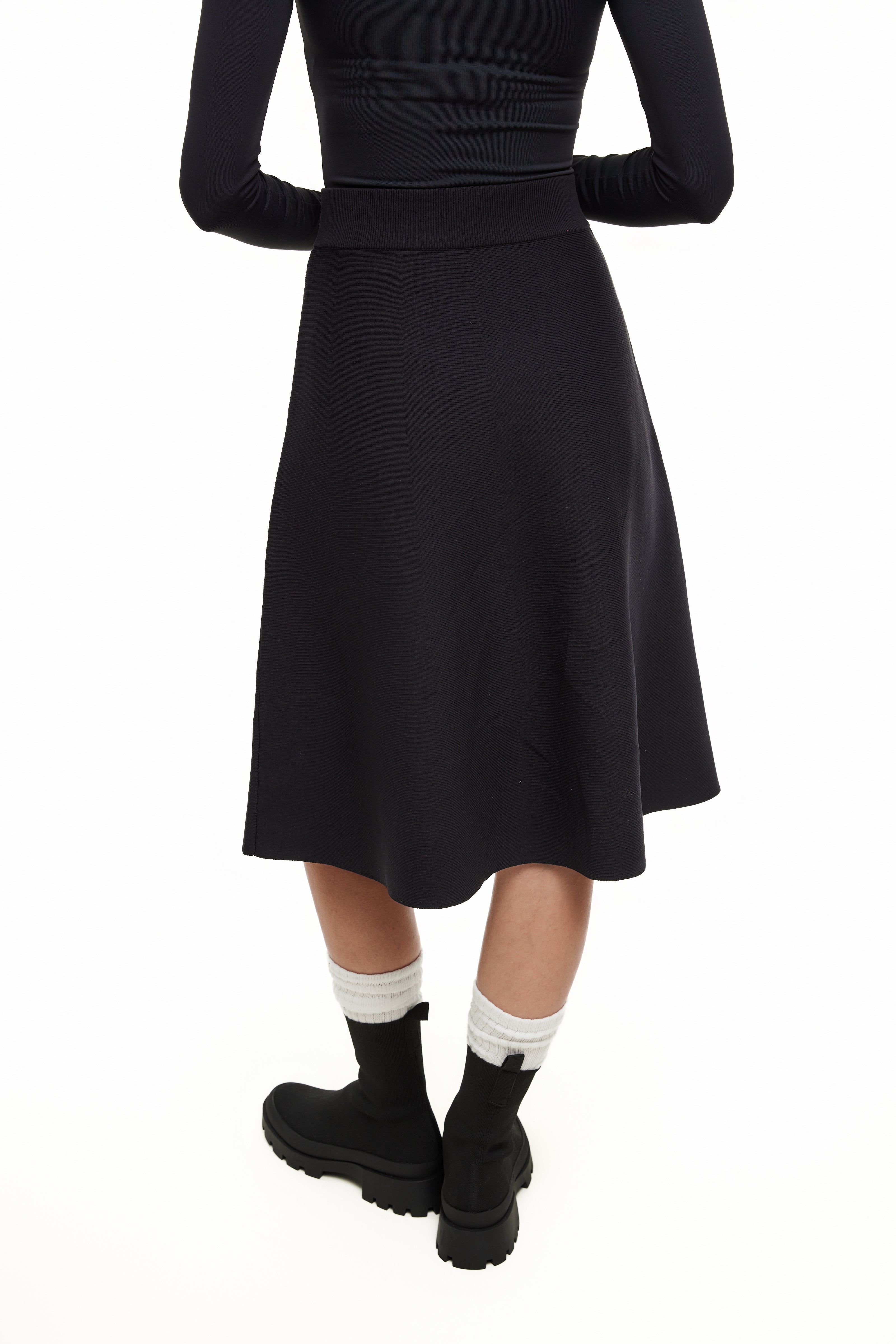 Long Brooklyn Skirt 2.0, Black – Olivvi World