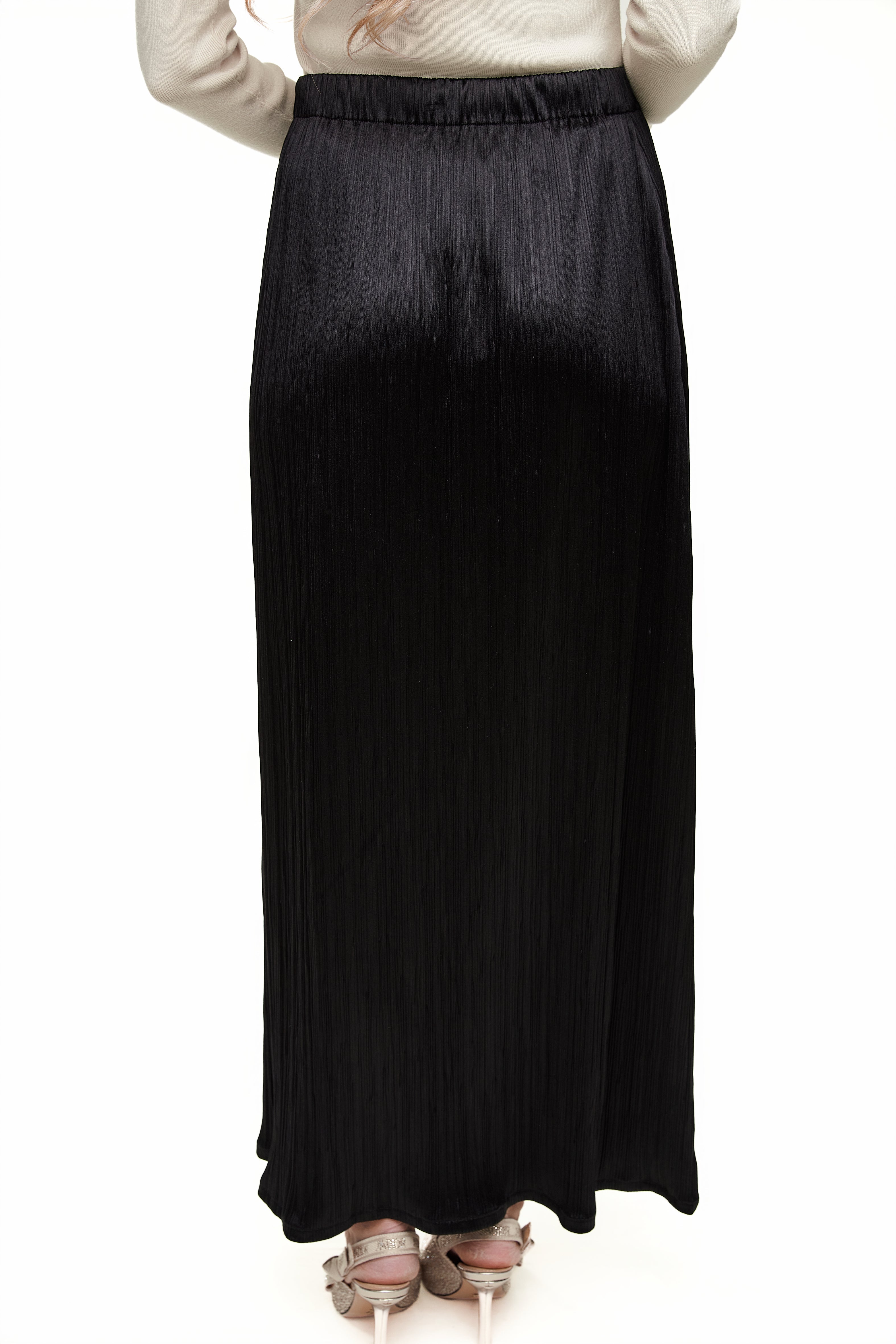 Micro Pleated Skirt, Noir – Olivvi World