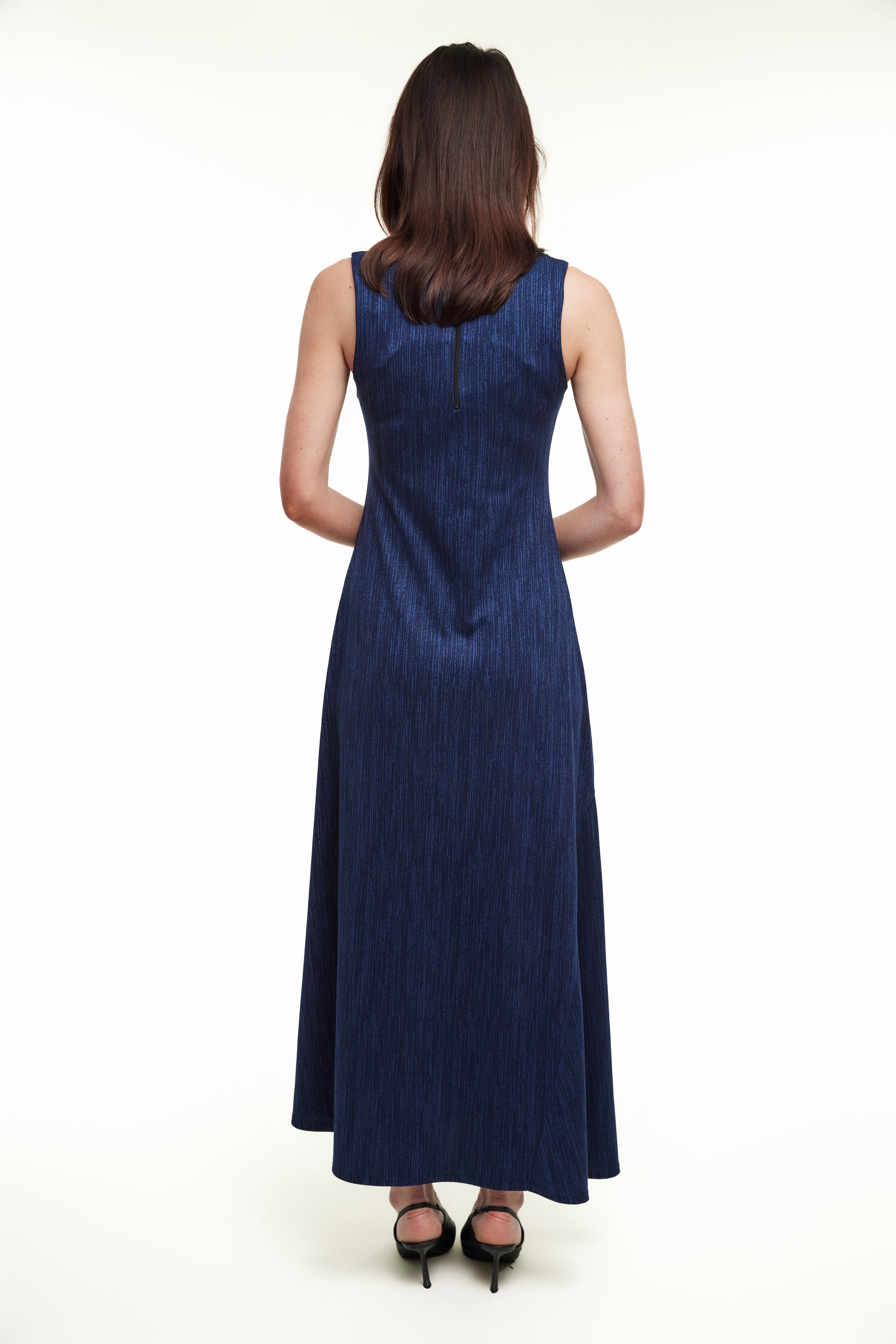 Slip Dress, Navy - Olivvi World