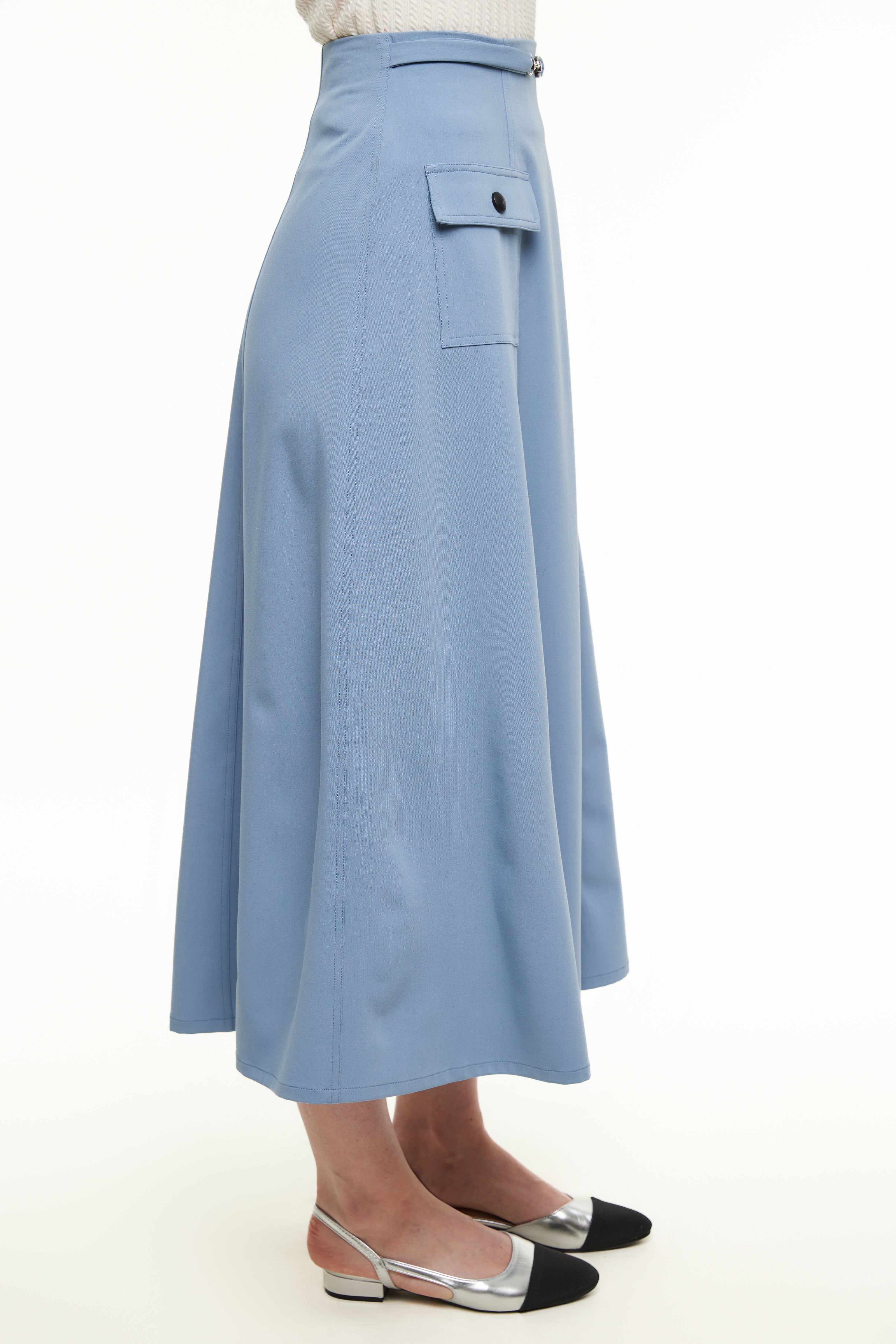 The Diana Skirt, Light Blue – Olivvi World